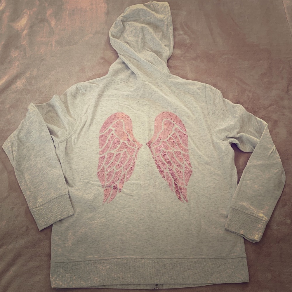Bling Angel wing fullzip